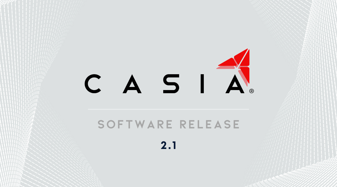 Casia® Software 2.1 Update